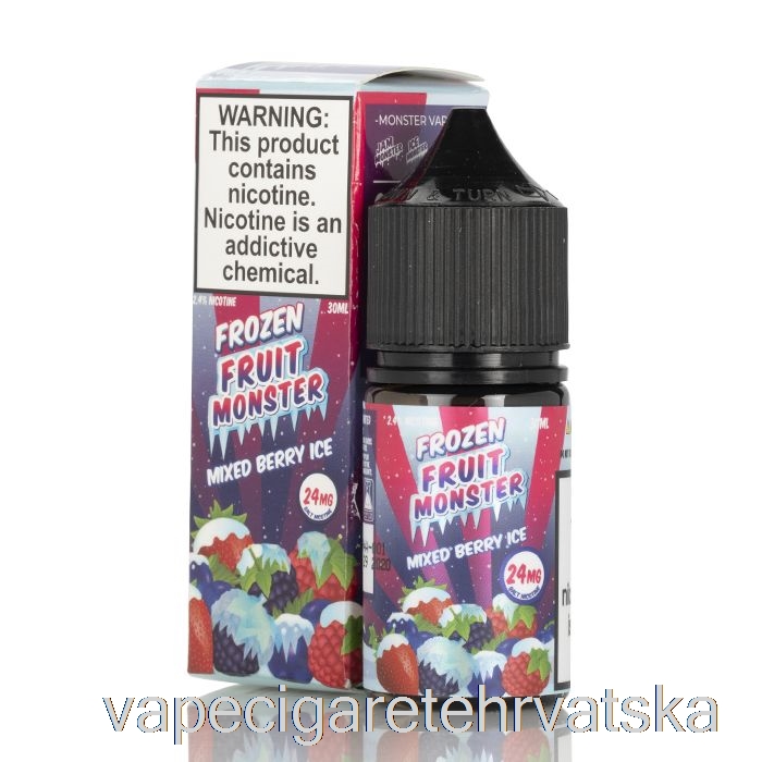 Vape Cigarete Led Miješana Bobica - Smrznuto Voće čudovišne Soli - 30 Ml 24 Mg